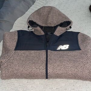 New Balance fur jacket - size small